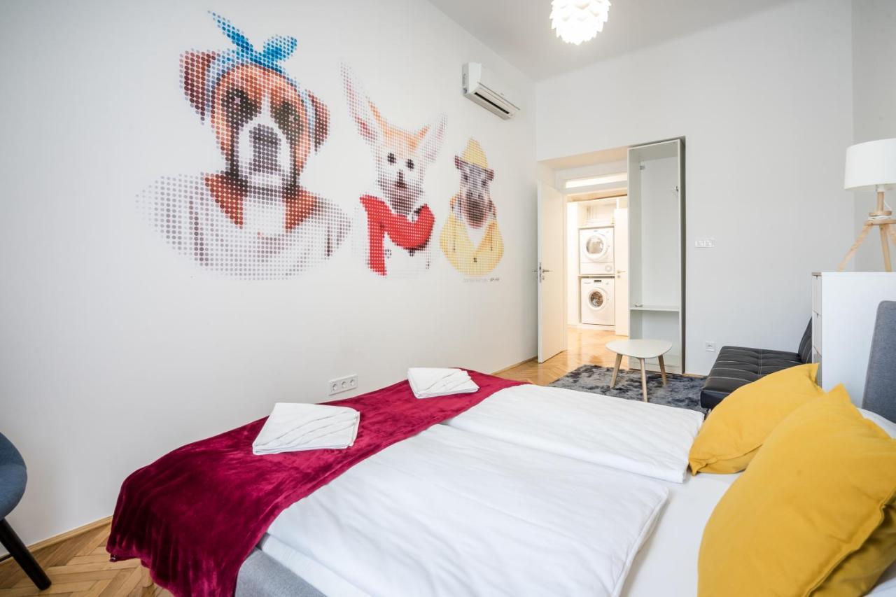 Bpr Stylish Vagabond Apartment With Ac Будапеща Екстериор снимка